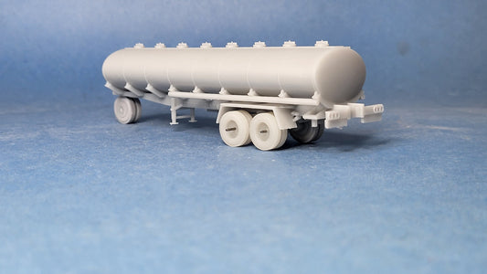 Remolque cisterna mechero 2 ejes 1:87