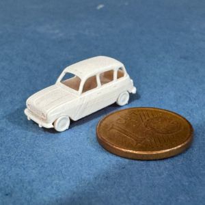 Renault 4 à l'échelle N